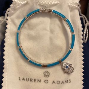 Lauren G Adams Turquoise Bangle Bracelet